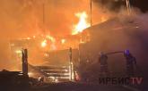 Частный дом и баня сгорели в Павлодарском районе